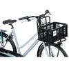 BASIL BICYCLE CRATE S vairo krepšys / dėklas, 17,5 l, perdirbta sintetika, juodas (NAUJAS)