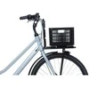 BASIL BICYCLE CRATE S vairo krepšys / dėklas, 17,5 l, perdirbta sintetika, juodas (NAUJAS)