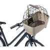 Basil Krepšys priekiui ant vairo BASIL BUDDY DOG BICYCLE BASKET FRONT KF 32L, KF System, bisotti ruda (NEW)