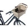 Basil Krepšys priekiui ant vairo BASIL BUDDY DOG BICYCLE BASKET FRONT KF 32L, KF System, bisotti ruda (NEW)