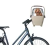 Basil Krepšys priekiui ant vairo BASIL BUDDY DOG BICYCLE BASKET FRONT KF 32L, KF System, bisotti ruda (NEW)