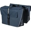 Basil Municipal Sacwa Double BASIL FORTE DOUBLE BEG 35L, Universal Bridge System, neperšlampamas tarp ir poliesteris, tamsiai juoda (NAUJA)