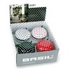 Basil Big Bell Polkadot 80mm dviratis doorbell, spalvų derinys dėžutė 4 vienetų (BAS-50403)