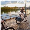 Basil Bagažinės krepšys BASIL ELEGANCE DOUBLE PANNIER BAG 40-49 Universal Bridge System, neperšlampamas taupe chateau