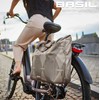 Basil Bagažinės krepšys BASIL ELEGANCE BICYCLE SHOPPER 20-26L Hook On System, atsparus vandeniui chateau taupe