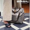 Basil Bagažinės krepšys BASIL ELEGANCE BICYCLE SHOPPER 20-26L Hook On System, atsparus vandeniui chateau taupe