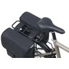 Basil miesto dviratininko sakva dviguba BASIL GO DOUBLE BAG 32L, Universal Bridge System, solid juodas (NEW 2025)