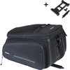 BASIL MOV TRUNK BAG, MIK su tvirtinimo adapteriu, 10-26L, Neperšlampamas, Juodas (NAUJIENA 2025)