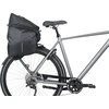BASIL MOV TRUNK BAG, MIK su tvirtinimo adapteriu, 10-26L, Neperšlampamas, Juodas (NAUJIENA 2025)