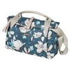 BASIL Vienvietis miesto krepšys MAGNOLIA CITY BAG 7L, užsegimas kabliuku, neperšlampamas poliesteris, žalsvai mėlynas (NAUJA) - BAS-17680