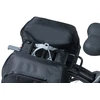 Basil Dviejų dalių dviračio bagažinės krepšys BASIL MILES DOUBLE PANNIER BAG MIK 34L, MIK sistema (paruošta naudoti), 100 % atsparus vandeniui, juoda su lime