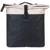 Baziliko krepšys-maišas BASIL VIVE DVIGUBAS DELTA-PANNIER krepšys 28-35 l, MIK sistema (paruoštas naudoti), balkšvas/juodas