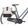 Basil Sakwa pojedyncza BASIL COVE BICYCLE SHOPPER 14-16L, MIK Hooks, off-baltas/juodas
