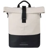 Basil Sakwa pojedyncza BASIL COVE BICYCLE SHOPPER 14-16L, MIK Hooks, off-baltas/juodas