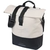 Basil Sakwa pojedyncza BASIL COVE BICYCLE SHOPPER 14-16L, MIK Hooks, off-baltas/juodas