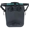 Basil Vientisa sakvo rankinė BASIL RIVO M SINGLE PANNIER BAG 12-15L, MIK Hooks System sidabrinė-žalia/juoda