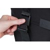 Basil Dviejų skyrių miesto kuprinė BASIL TOUR DOUBLE PANNIER BAG XL 35L, Universal Bridge System, atsparus vandeniui juoda