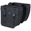 Basil Dviejų skyrių miesto kuprinė BASIL TOUR DOUBLE PANNIER BAG XL 35L, Universal Bridge System, atsparus vandeniui juoda