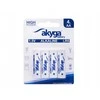 AA (LR6) šarminė Zn-MnO2 baterija - 1.5V/3050mAh - Akyga AKY2068 - lizdinė plokštelė - 4 vnt.