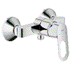 Grohe dušas maisītājs BauLoop, hroms