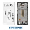 „ServicePack“ LCD ekranas SAMSUNG A34 5G A346B sidabrinis GH82-31201B