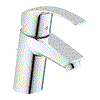 GROHE Eurosmart praustuvo maišytuvas, S dydžio - chromuotas