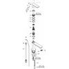 Praustuvo maišytuvas Hansgrohe Rebris S 72517000, chromo