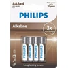 Bateria Vega Baterija PHILIPS AAA LR03 BLISTER 4SZT BATERIE ENTRY ALKALINE Phil-LR03A4B/10>
