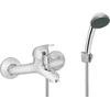 Vonios baterija Invena Chromo sienelės mitris (BW-79-KPL- Q)