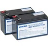 AVACOM AVA-RBP02-12090-KIT - baterija, skirta CyberPower, EATON, Effekta, FSP Fortron, Legrand