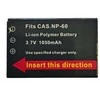 Baterija Baterija įrenginiui XREC BLS-205X BLS205X 205X 1050 mAh / NP-60