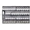 Bathlab Mondex ZAC 2 kilimėlių rinkinys 50x90cm/50x40cm dryžuotas pilkas