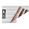 Bathlab Mondex ZAC 2 kilimėlių rinkinys 50x90cm/50x40cm rudomis juostelėmis