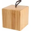 Bathroom Solutions Bamboo Bambukinė vonios tvarkyklė, 9 x 9 x 9 cm