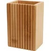 Bathroom Solutions Bamboo Bambuko dantų šepetėlio laikiklis, 9 x 7 x 12,5 cm