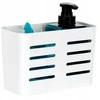Bathroom Solutions Dušo stovas su siurbtukais 18,5x9x12 cm