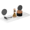 Bathroom Solutions Dušo lentyna 32x11,5x12 cm - Balta - Su siurbimo taurėmis
