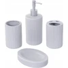 Bathroom Solutions Keraminių vonios reikmenų rinkinys, 4 vnt