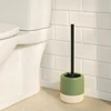 Bathroom Solutions Tualetinis šepetys su keraminiu laikikliu THE PASTELS, Ø 11,6 x 38 cm