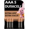 BATTERIES DURACELL ALK AAA 5PCS.