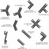 Battle Systems Ltd BattleSystems: plastikiniai reljefo klipai – pilki