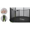 Zipro Jump Pro OUT batutas su išoriniu tinklu, 312 cm
