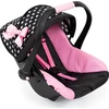 Bayer Design Bayer - Deluxe Car Seat for Dolls - Juodas & Rožinė (67960AA)