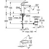 Praustuvo maišytuvas Grohe EUROSMART 23322003, chromo