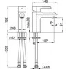 Bazinė baterija KFA Baltoji stovi Angelit (4722- 815- 40)