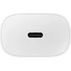 EP-TA800EWE + EP-DA905BWE Samsung 25W kelioninis įkroviklis + USB-C/USB-C Data kabelis baltos spalvos (OOB Bulk)