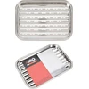 Bbq Line Grillplatte Grillblech Grillpfanne Lochblech aus Stahl perforiert 34,5x24,5 cm