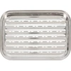 Bbq Line Grillplatte Grillblech Grillpfanne Lochblech aus Stahl perforiert 34,5x24,5 cm