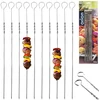 BBQ Orion Kebabo iešmai 38,5 cm - Nerūdijančio plieno grilio iešmai