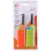 Other Brand BBQ - Dujinis žiebtuvėlis šašlykui / virtuvei 14 cm 2 vnt. (oranžinė / žalia)
